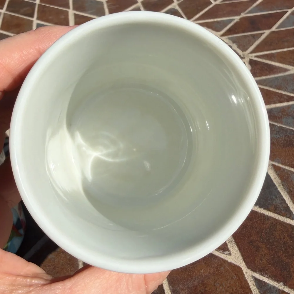 Vintage Shikino Utsawa Japanese Geisha Ceramic Cups set of 2
